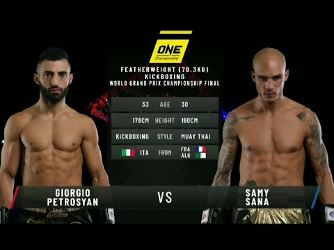 Giorgio Petrosyan vs. Samy Sana | ONE Full Fight | October 2019