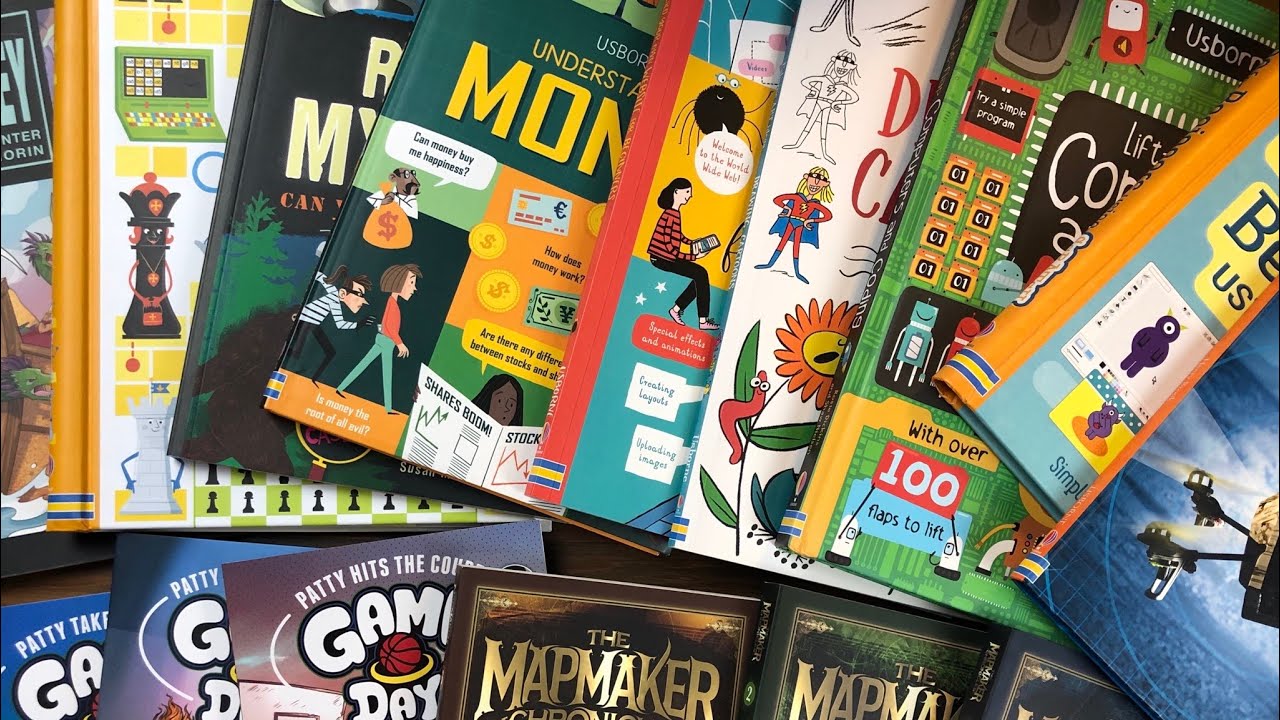 ten year old boy’s favorite books from Usborne & Kane Miller!