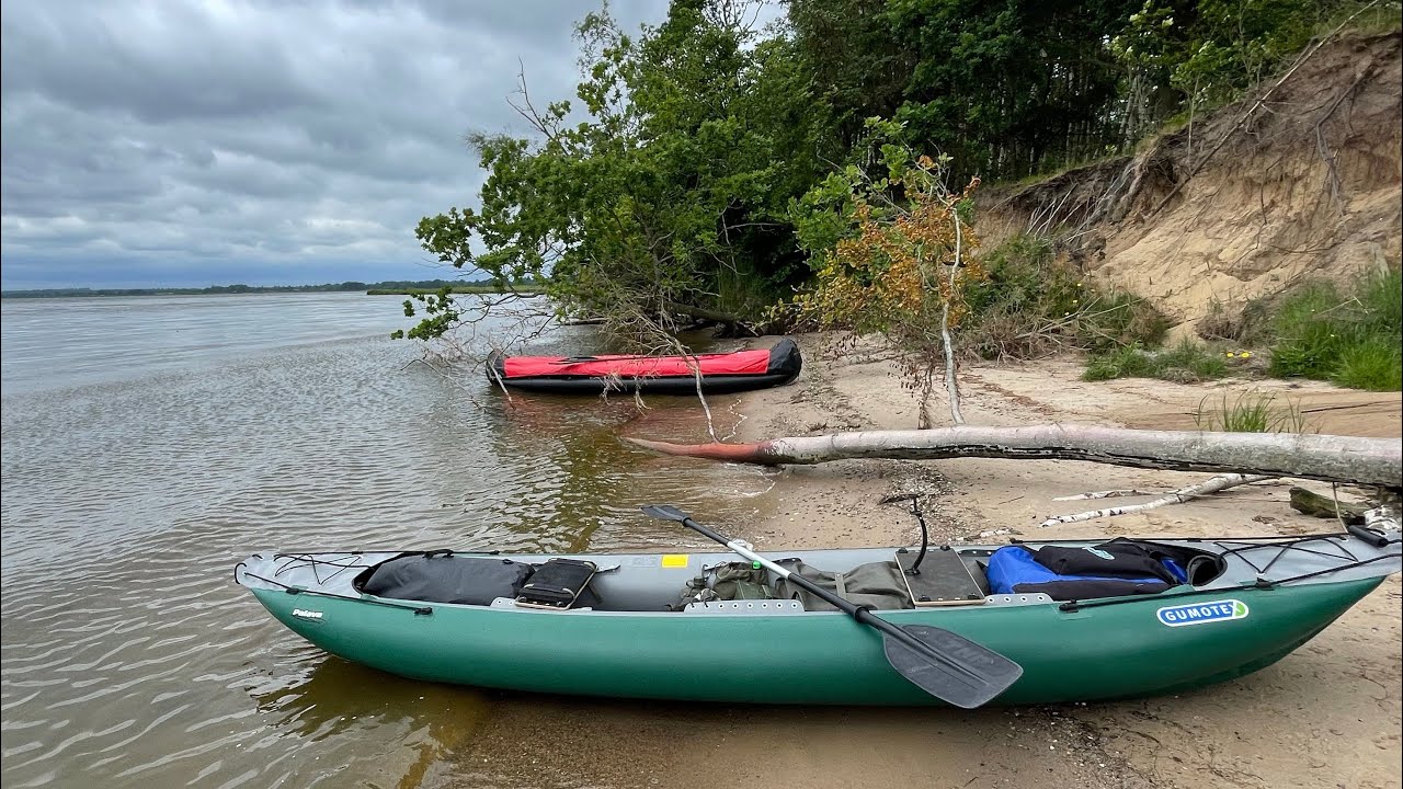Overnighter auf der Schlei Richtung Haithabu … begleitet von 40 Kampfjets #gumotex#grabner#outdoors