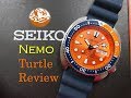 Finding Nemo - The Full Seiko Orange Turtle Review!