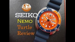 Finding Nemo - The Full Seiko Orange Turtle Review! - YouTube