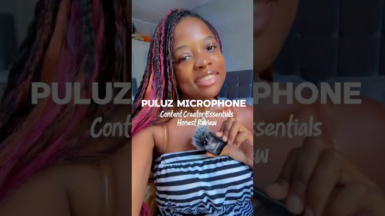 Content Creating just got better with my new Puluz Microphone 🎤 #puluzmicrophone #puluzreview #tech
