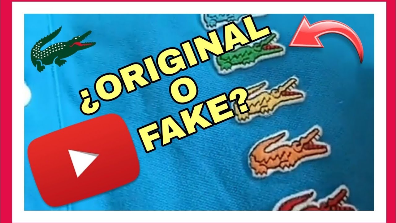 Como saber si mi Polo LACOSTE es ORIGINAL En Pasos muy IMPORTANTES! Que