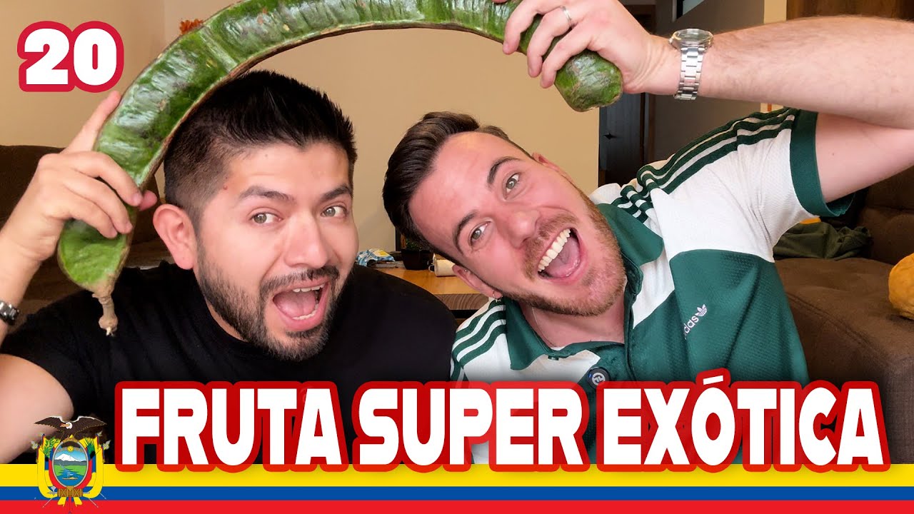 🤯 Probamos FRUTA SUPER ÉXOTICA de Ecuador 🇪🇨 Es como ALGODÓN DE AZÚCAR 🍭
