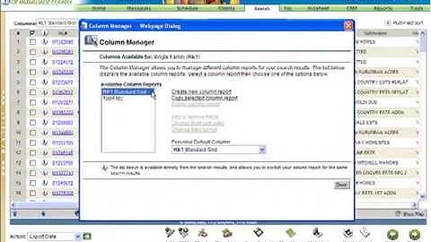 Column Manager  • MLXchange Video Tutorial