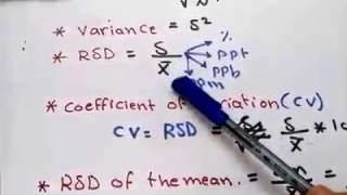 Errors Chapter 5 part 4 End Analytical chemistry