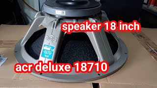 ACR Deluxe 18710 Speaker Review