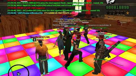 GTA SA:MP UIF SERVER: Birthday Party of my friend Gannicus.