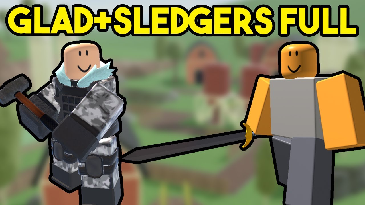 Sledger GLADIATOR AND SLEDGER ONLY (TOWER DEFENSE SIMULATOR) - YouTube