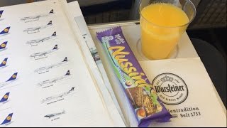 Lufthansa Airbus A319 Economy class review Munich to Prague MUC-PRG
