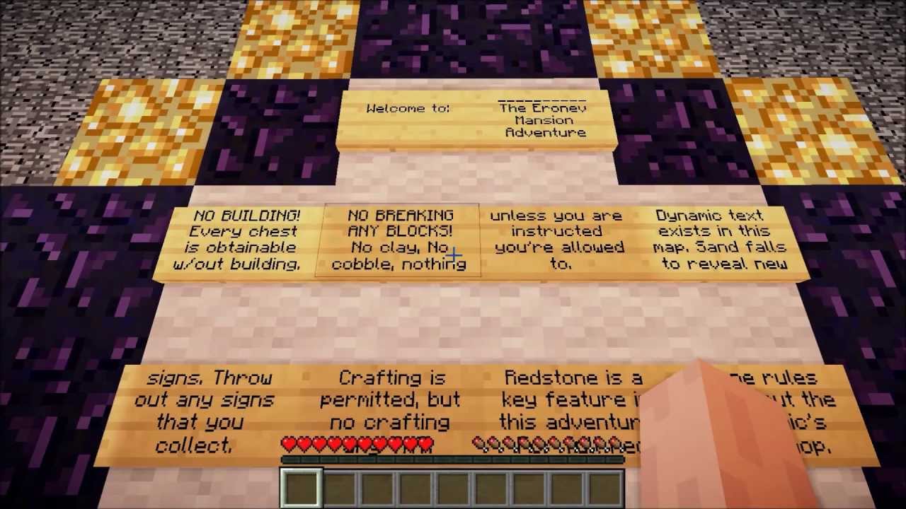 [Eronev Mansion Minecraft Adventure Map] - Tour of the Town - Part 1 (HD)