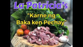 Beef with pechay recipe|La patricia’s cooking tv