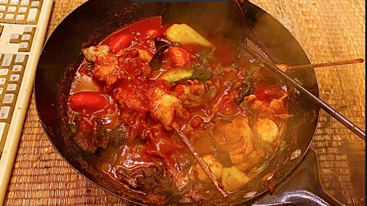【飯テロ】今流行りの麻辣湯を食べてみた(アル中カラカラ)