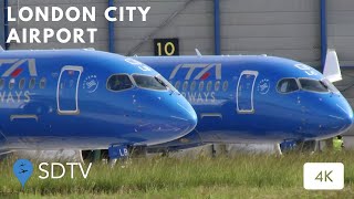 London City Airport Live - 31st May 2024 -