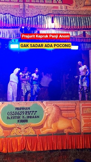 Prajurit ketoprak Gak Sadar ada pocong - ketoprak panji anom