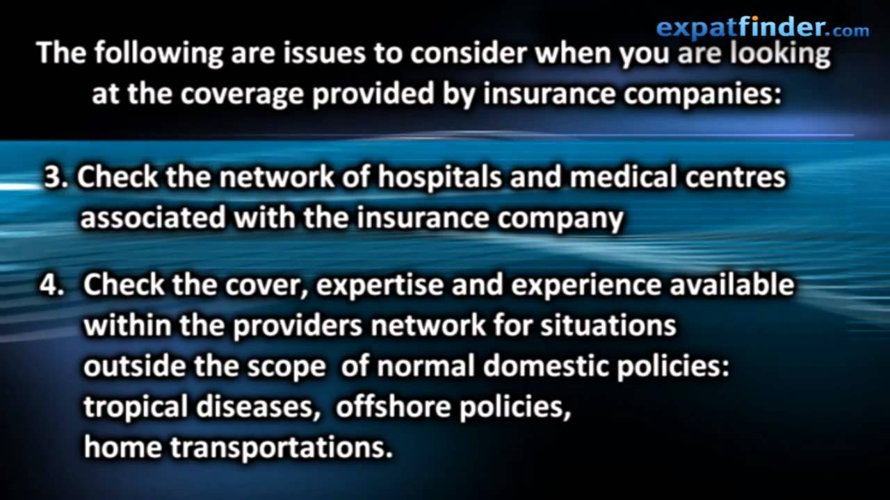 Overseas health insurance guide YouTube