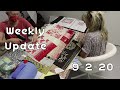Weekly Update 9-3-20