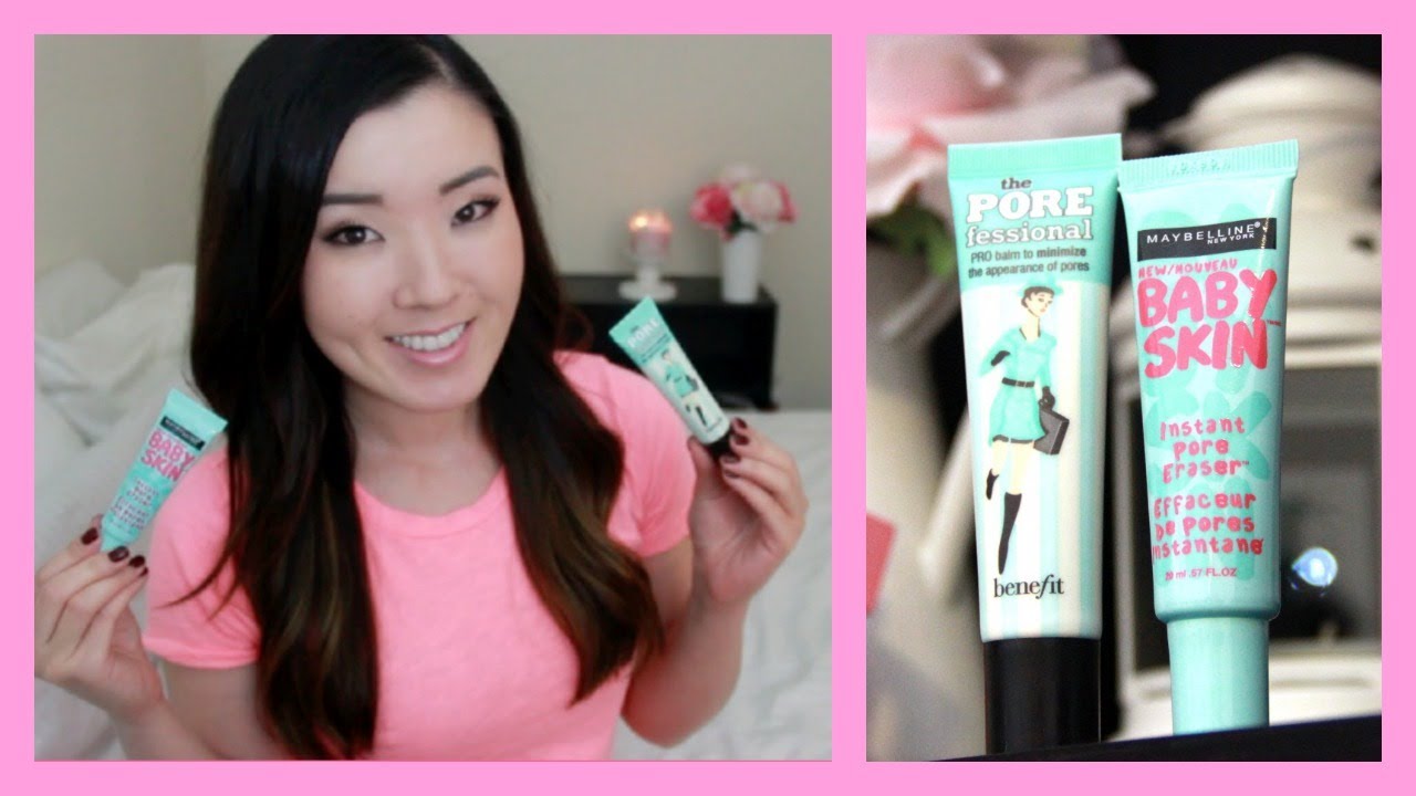 Maybelline Baby Skin vs Benefit Porefessional 1st Impression | erisaxo