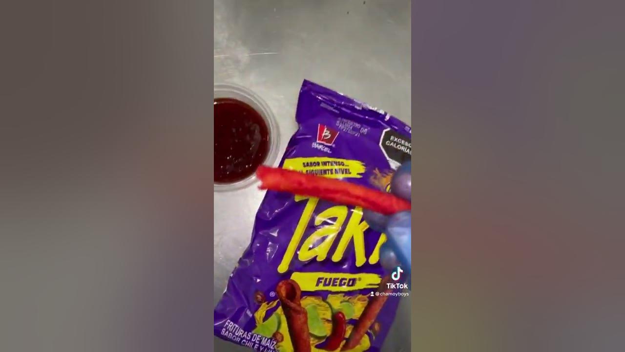 TAKIS + CHAMOY + TAJIN = 🥵 shorts YouTube