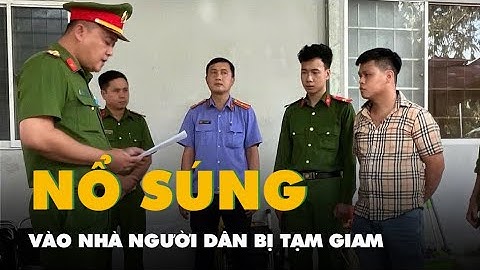 Khởi tố, bắt tạm giam 2 thanh niên nổ súng vào nhà dân ở Vĩnh Long