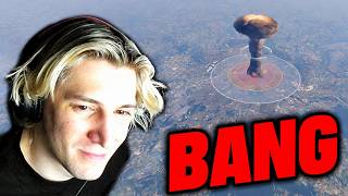 Full xQc Tests NUCLEAR WEAPONS On Your City News