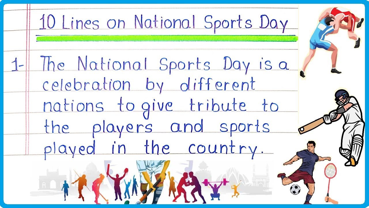 short essay on national sports day