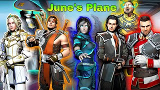 Shadow fight 3 June's Plane all bosses & full walkthrough  (Shadow mind, Itu, Xiang tzu, Moira....)