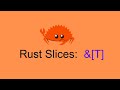 Rust Slices #rustprogramming #coding #learntocode