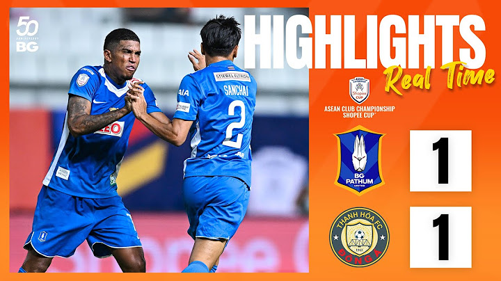 BG GOAL : BG PATHUM UNITED 1-1 THANH HOA FC | REAL TIME SCORE