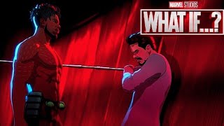 Killmonger kills Tony Stark | Killmonger Vs Tony Stark | Death of Ironman | What if...? S01 E06