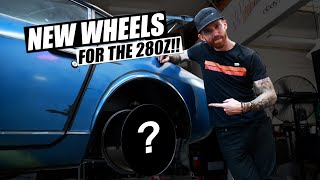 Datsun 280z (Blue Leader) Wheel Reveal and Finishing Up The FD Pro Car Motor Swap!!