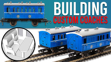 Scratch-Building Custom Pre-Grouping Train Coaches