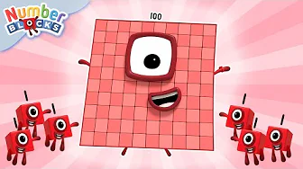 Learn to count all the way up to 100! 💯 | Learn to Count for Kids | 12345 | @Numberblocks thumbnail
