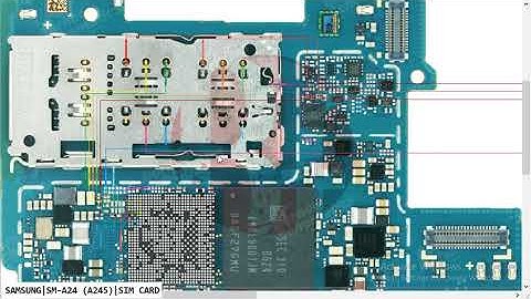 Samsung A24 SM A245 No Sim Card Problem Hardware Solution