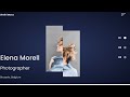 Portfolio Web Site using HTML CSS and JAVASCRIPT