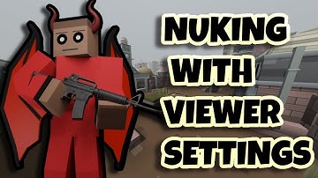 Nuking With Viewer Settings in Krunker (PLAYERRrRRrRrR)