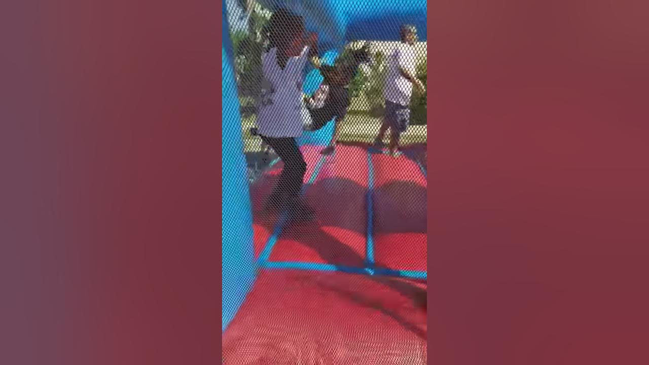 Khiersten Flipping I bouncy house at Robby Day Long Beach 2017 YouTube