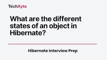 #06: What are the different states of an object in Hibernate?