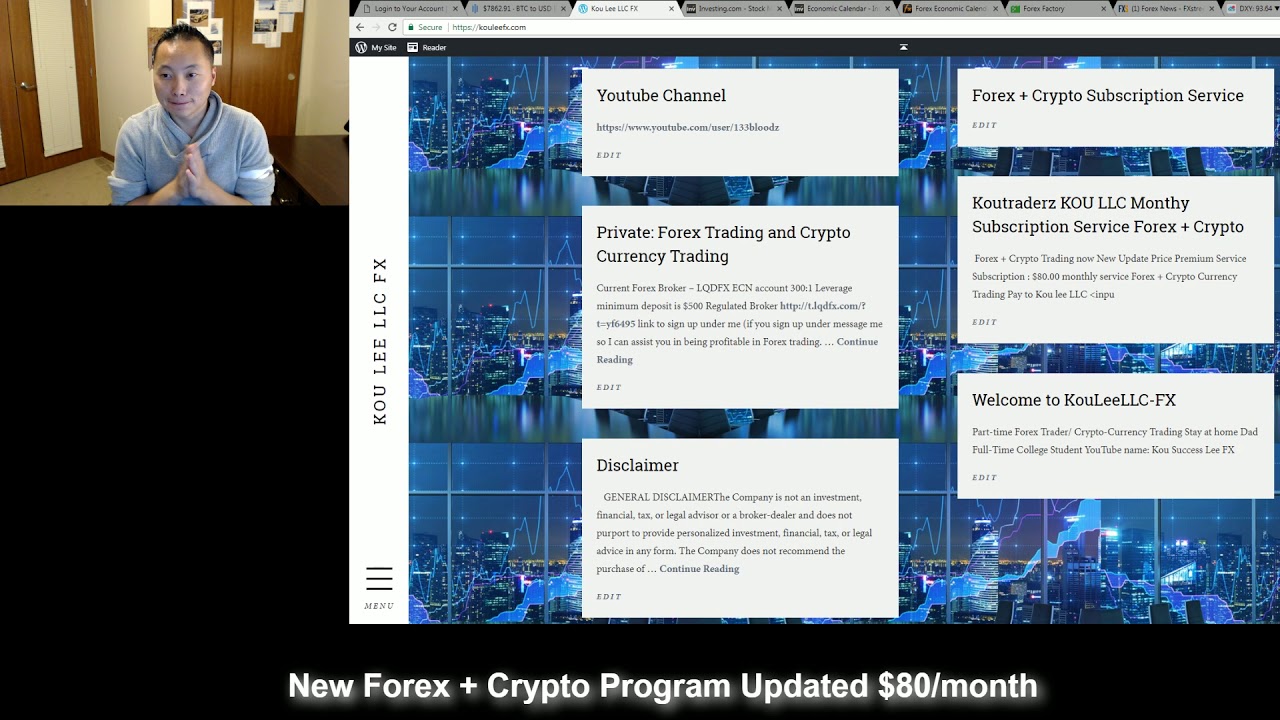 New Forex Crypto Update Monthly Service - 