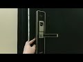 До и после установки/After and before installation Aqara ZigBee Smart Door Lock