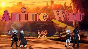 2B & Takizawa VS Kaneki V3 & Ayato in Jump Force Mugen