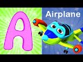 Phonics Song with three Words - A For Apple - ABC Alphabet Songs with Sounds Children |BlueFish 2023