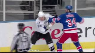 Zenon Konopka vs Aaron Voros Feb 14, 2010