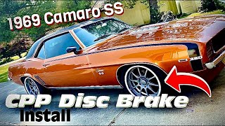 1969 Camaro CPP Big Brake Kit Install    4K