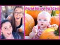 Baby's First Pumpkin Patch! (stop eating that hay, baby) w/ Rachel Ballinger