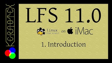 1. Introduction - LFS 11.0 on iMac