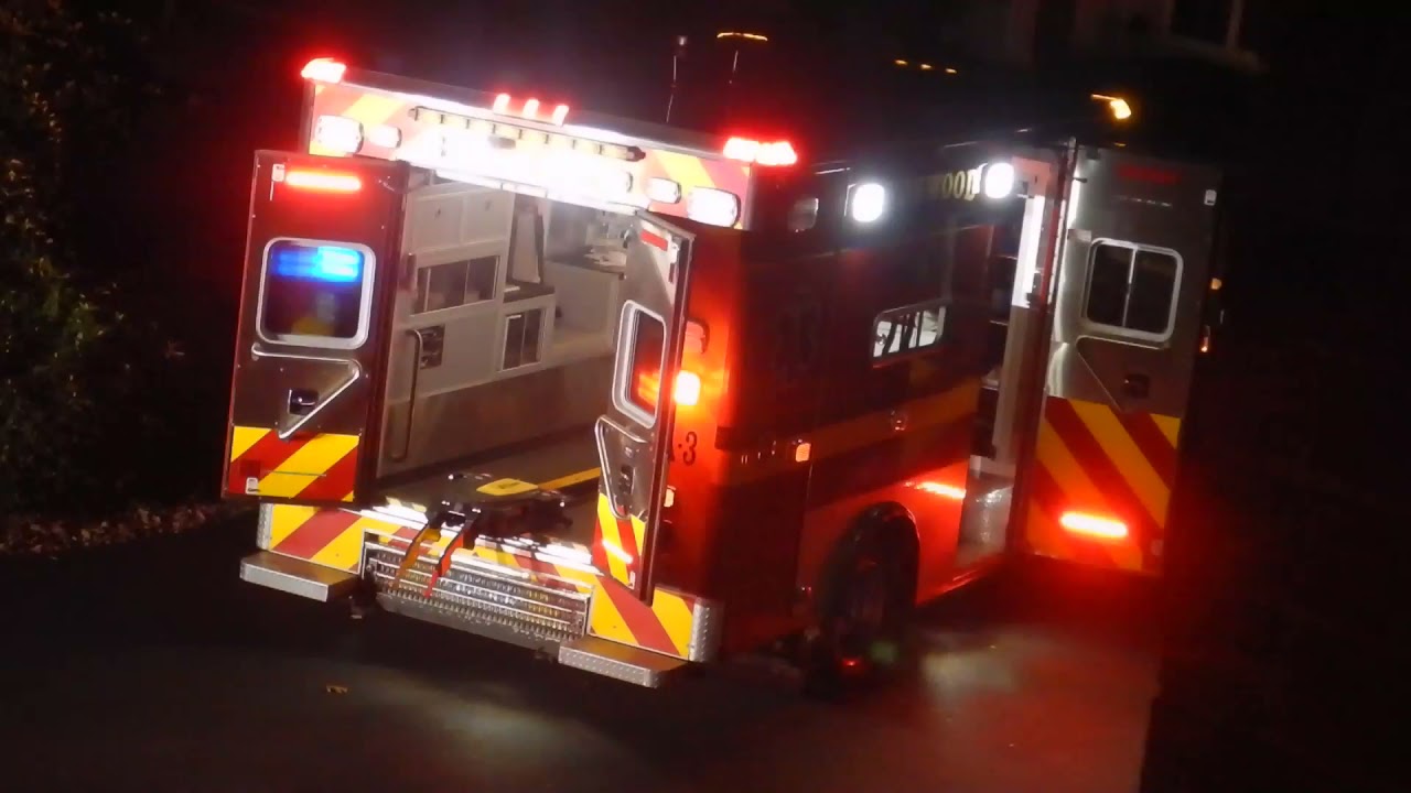 Norwood, MA Fire Department NA3 And Engine 5 On The Scene Of A House