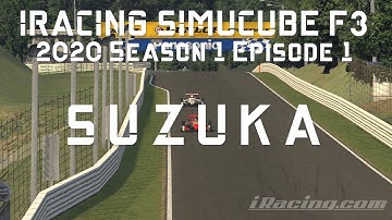 iRacing 2020  Season 1 Episode 1 SimuCube F3 - Suzuka