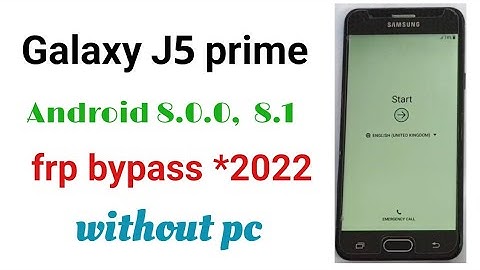 Galaxy j5 prime ( SM-G570F ) Android 8.0.0, 8.1 frp bypass | Google account bypass *2022