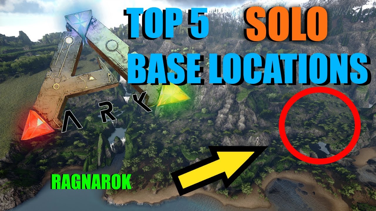 Ark Ragnarok Map Best Base Locations